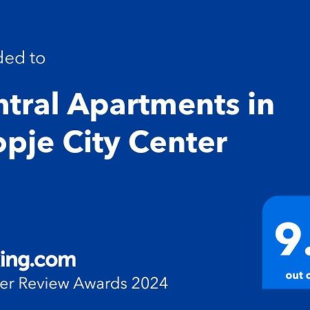 Central Apartments In Skopje City Center ภายนอก รูปภาพ